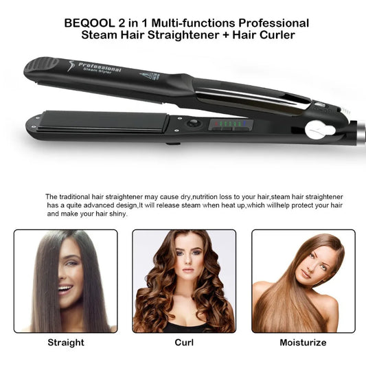 NoirBeauty™
Ceramic Steam Straightener